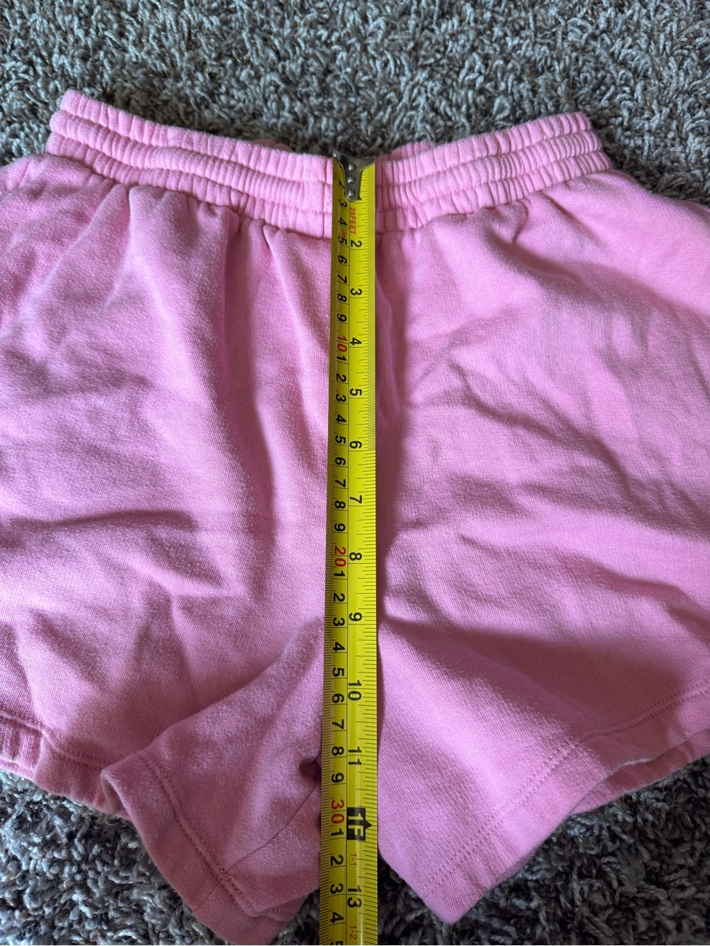 PINK Victorias Secret Fleece Pullover And Shorts Set Pink Lounge Outfit S M - Picture 10 of 16
